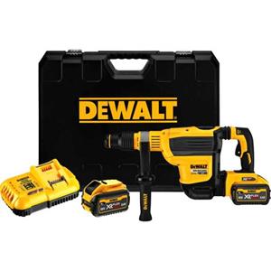 DeWALT Combihamer DCH614X2-QW 54V Li-ion FlexVolt Accu (2x 9.0Ah) in TSTAK koffer - SDS-Max