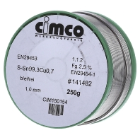 cimco Lötdraht Ø1mm 250g m.Flussmittel 2,5% Ausführung mit Flussmittel - 