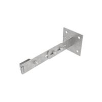 günzburgersteigtechnik Günzburger Steigtechnik - Günzburger verstellbare Wandhalter mit Klemmbügel Stahl verzinkt Wandabstand 275-375mm