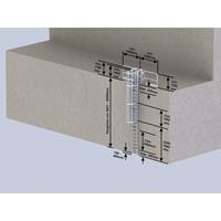günzburgersteigtechnik Günzburger Steigtechnik - Günzburger ortsfeste Steigleitern Aluminium, 8,40m SH