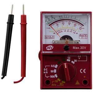 rev Analoger Multitester mit Spiegelskala - 