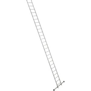 euroline Aanlegladder met sporten, breedte 410 mm, 26 sporten met stabiliteitsbalk