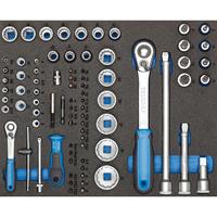 Gedore TS 147 | Gereedschapset | 147 delig | CT-modules - 2955997