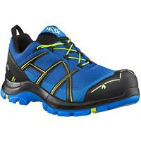 haix Black Eagle Safety 40.1 low/blue-citrus Sicherheitsschuhe im modernen Sportschuh-Look. 38 UK 5.0 / EU 38