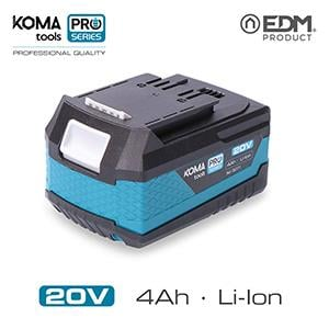 komatools Batterie KOMA - 20V - Lithium-Li-Ion - 4Ah - 08771 - KOMA TOOLS