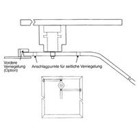 zarges Panikverschluss aus Edelstahl V2A - 