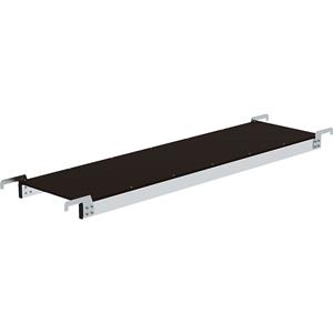 MUNK Inhangbaar platform, voor inklapbare aluminium trap, lengte 1800 mm