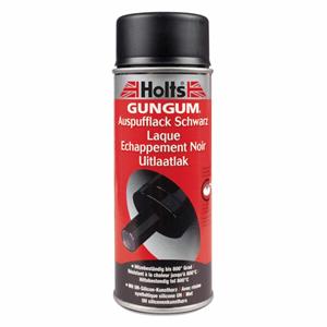 Holts Gun Gum Uitlaatverf Zwart 800° 400ML RF0191C