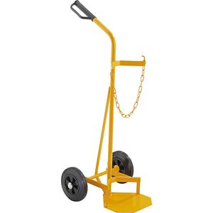 quipo Stahlflaschenwagen - für 1 Stahlflasche mit Ø 140 – 250 mm -
