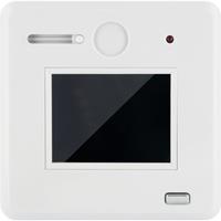 Türspion TS100 532 , digital und optisch weiß, mit 2,4 Zoll HD Farbbildschirm