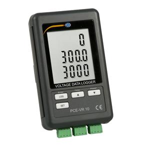 pceinstruments Pce Instruments - Spannungs-Datenlogger PCE-VR 10 für 0 ... 3000 mV 3 Eingangskanäle einstellbare Speicherrate