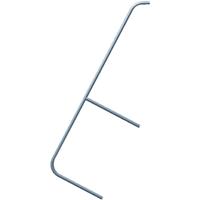 zarges Handlauf 7-8 Stufen für Podesttreppe - 