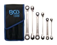 bgs Knarren-Ringschl&uuml;ssel-Satz 4 in 1SW8-19, 3tlg, umschaltbar