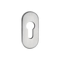 edi 0813/6003/12 Schlüsselrosette 0813/6003 Aluminium F12 Schildstärke 6 mm PZ - 