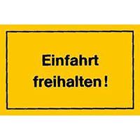 format VerbotsSchild 250x150mm Einfahrt freihalten - 