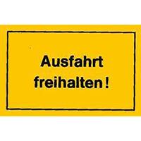 format VerbotsSchild 250x150mm Ausfahrt freihalten - 