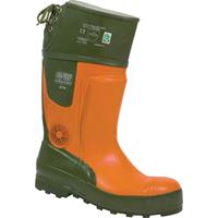 feldtmann Forstsicherheitsstiefel Ulme Gr.43 oliv/orange Naturkautschuk SB E EN20345 - 