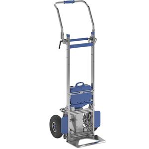 dm-system Treppenkarre H1600/1100mm Schaufel L390xB240mm Alu.Elektroantrieb 48V Trgf.170kg - 