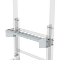 günzburgersteigtechnik Günzburger Steigtechnik Ausstiegstritt Alu-blank Spaltmaß 150mm