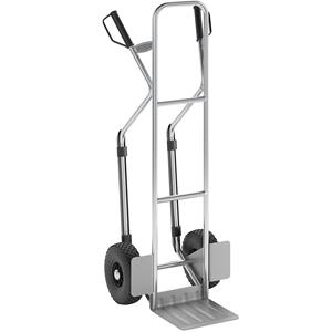 eurokraftpro EUROKRAFT Alu-Transportkarre - Tragfähigkeit 200 kg, mit Gleitkufen - - 