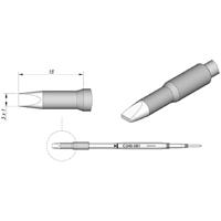 jbc Lötspitze Serie C245 Meißelform, C245061/3,0 x 1,0 mm, gerade - 