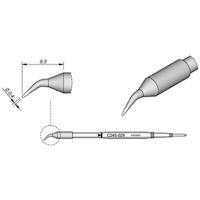 jbc Lötspitze Serie C245, Rundform, C245029/Ø 0,4 mm, gebogen - 