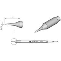 jbc Lötspitze Serie C245, Rundform, C245032/Ø 0,4 mm, gerade - 