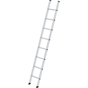 günzburgersteigtechnik Günzburger Steigtechnik Sprossen-Anlegeleiter 350mm breit ohne Traverse 8 Sprossen