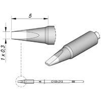 jbctools JBC Tools C105213 Soldeerpunt Beitelvorm, recht Inhoud: 1 stuk(s)
