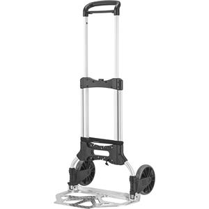 quipo Klappbare Transportkarre - Tragfähigkeit 80 kg, Polymerreifen Ladekarren