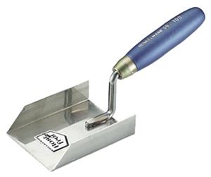 Jung Stucadoorsschopje - 100 x 70 mm - 25 mm hoge zijkanten - RVS Blad