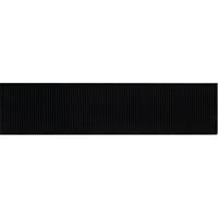 Stufenmatte Gummi schwarz, 25 x 77 cm - 