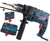 Bosch Professional Schlagbohrmaschine »GSB 16 RE«, 230 V, max. 3250 U/min, (Set), mit Koffer