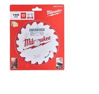 Milwaukee Accessoires Cirkelzaagblad P W 140x20x1,6x18ATB - 4932471310 - 4932471310