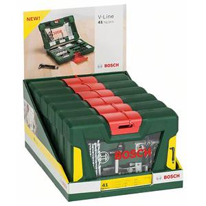 bosch V-Line Box, Bohrer- und Bit-Set, 41-teilig, Winkelschrauber