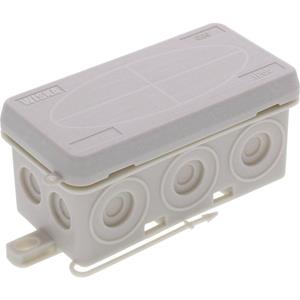 Wiska 10109577 Aftakkast (l x b x h) 86 x 44 x 41 mm Grijs-wit (RAL 7035) IP55