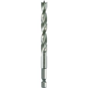 alpen 0062200400100 Hout-spiraalboor 4 mm Gezamenlijke lengte 88 mm 1/4 (6.3 mm) buitenvierkant 1 stuk(s)