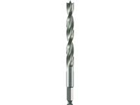 Alpen 0062200500100 Holz-Spiralbohrer 5mm Gesamtlänge 100mm 1/4  (6.3 mm) Außenvierkant 1St.