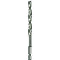Alpen 0062200600100 Holz-Spiralbohrer 6mm Gesamtlänge 107mm 1/4  (6.3 mm) Außenvierkant 1St.