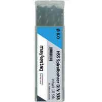 Alpen 0060100020100 HSS Spiralbohrer 0.2mm Gesamtlänge 19mm DIN 338 10St.
