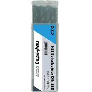 alpen 0060100275100 HSS Spiraalboor 2.75 mm Gezamenlijke lengte 61 mm DIN 338 10 stuk(s)