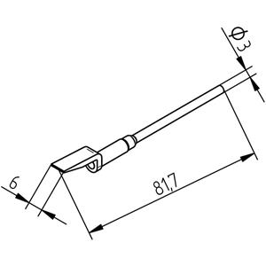 Ersa Ersa Desoldeerpunt Grootte soldeerpunt 6 mm Inhoud: 2 stuk(s)
