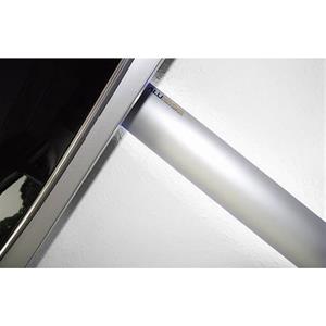 Alunovo AL90-025 Kabelkanal (L x B x H) 250 x 80 x 20mm 1 St. Silber (matt, eloxiert)