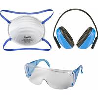 kwb Sicherheitsset, 3-tlg., blau - 375710 - 
