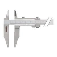 Promat Werkplaatsschuifmaat | DIN 862 | 1000 mm | met meetpunten | snavellengte 150 mm - 4000851139 4000851139