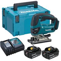 Makita DJV180RTJ 18V Li-Ion Accu decoupeerzaag set (2x 5.0Ah accu) in Mbox - D-greep - variabel