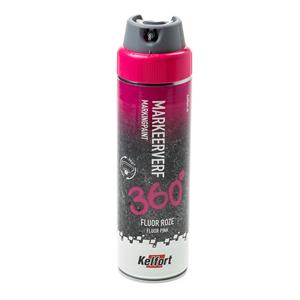 kelfort Markeerverf spuitbus fluor roze 500ml