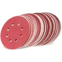 tooltech 50er-Schleifscheiben-Set, Ø 125 mm, je 10x K40/K60/K80/K120/K180 - 