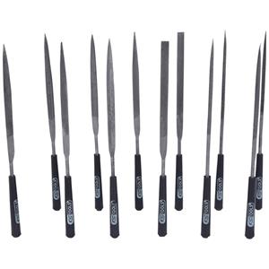 kstools KS Tools 140.3050 Set naaldvijlen met kunststof heft, 12-delig 1 stuk(s)