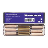 Promat Sleutelvijlset - 100 mm - 6-delig in blik - 4000840457